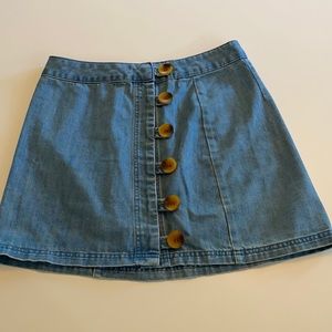 Rhythm Jean skirt
